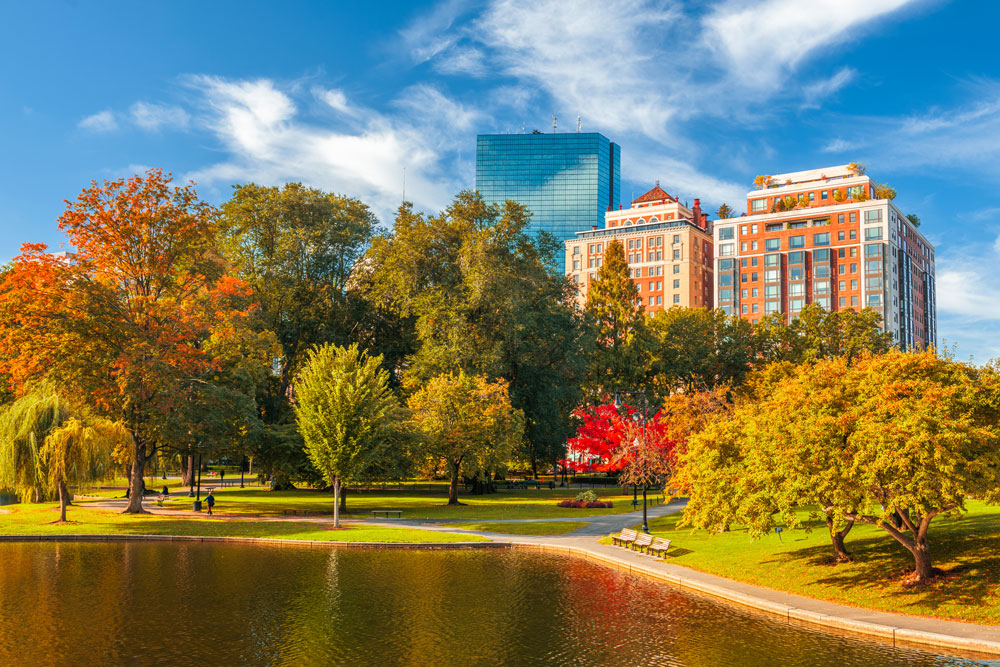 fall in boston